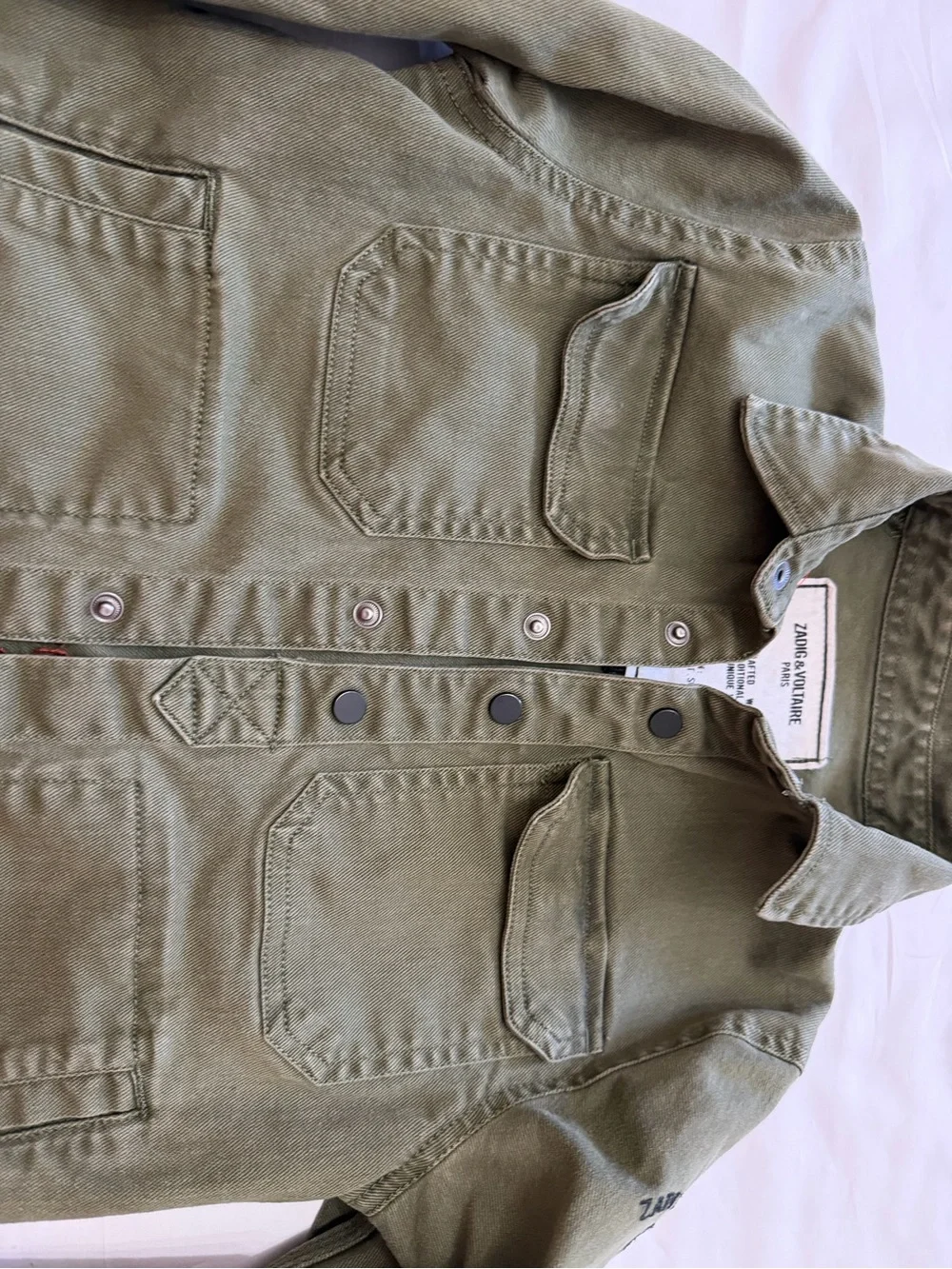 Zadig & Voltaire Kids' Kayak Jacket – Size 6Y